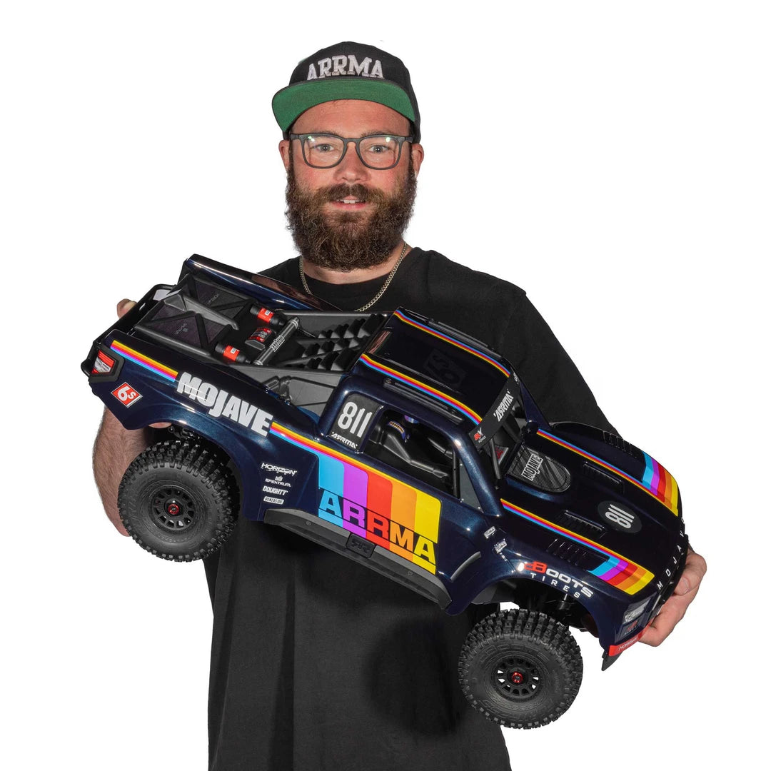 Arrma Mojave 6S BLX V3 1/7 Desert Truck, RTR, Blue