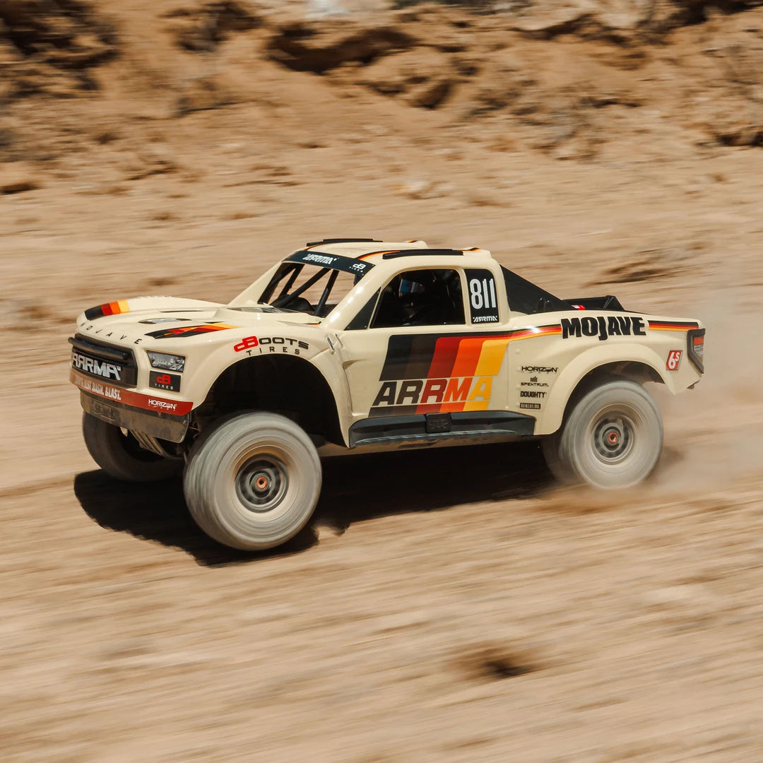 Arrma Mojave 6S BLX V3 1/7 Desert Truck, RTR, Beige
