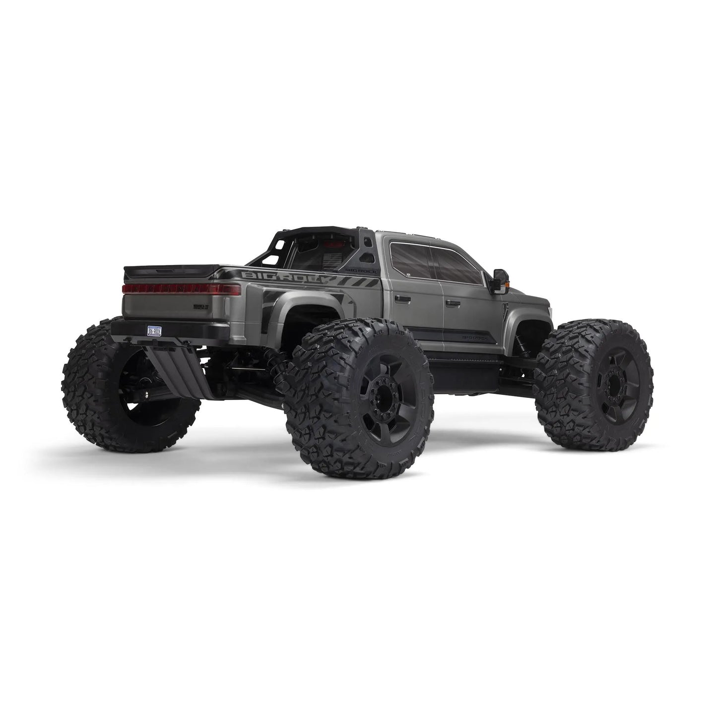 Arrma Big Rock 6S 4WD BLX 1/7 Monster Truck RTR, Gunmetal, ARA7612T1