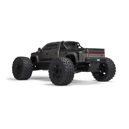 Arrma Big Rock 6S 4WD BLX 1/7 Monster Truck RTR, Gunmetal, ARA7612T1