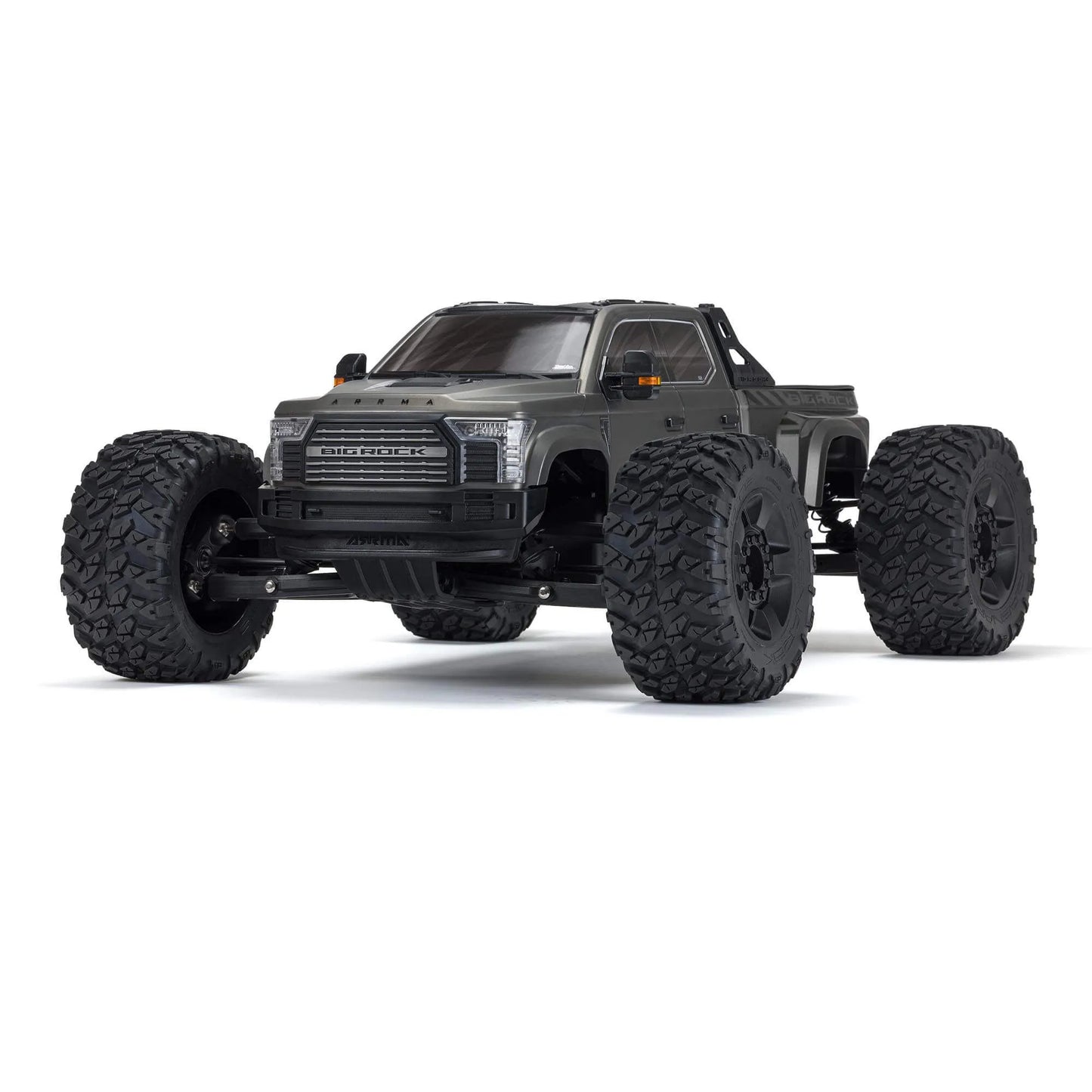 Arrma Big Rock 6S 4WD BLX 1/7 Monster Truck RTR, Gunmetal, ARA7612T1