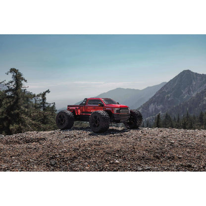 Arrma Big Rock 6S 4WD BLX 1/7 Monster Truck RTR, Red, ARA7612T2