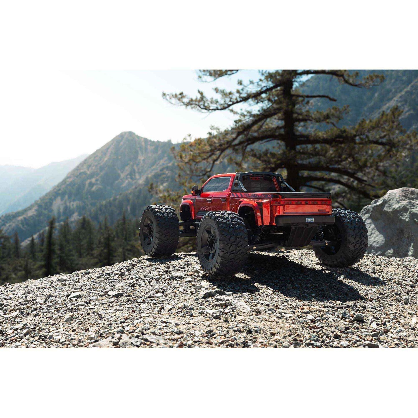 Arrma Big Rock 6S 4WD BLX 1/7 Monster Truck RTR, Red, ARA7612T2