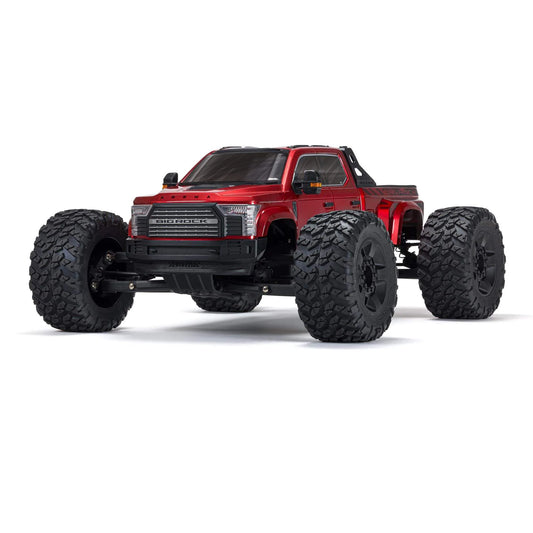 Arrma Big Rock 6S 4WD BLX 1/7 Monster Truck RTR, Red, ARA7612T2