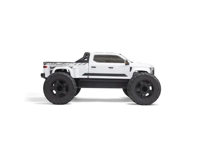 Arrma Big Rock 6S 4WD BLX 1/7 Monster Truck RTR, White, ARA7612T3