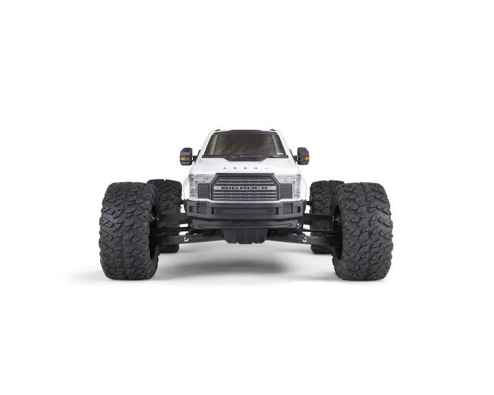 Arrma Big Rock 6S 4WD BLX 1/7 Monster Truck RTR, White, ARA7612T3