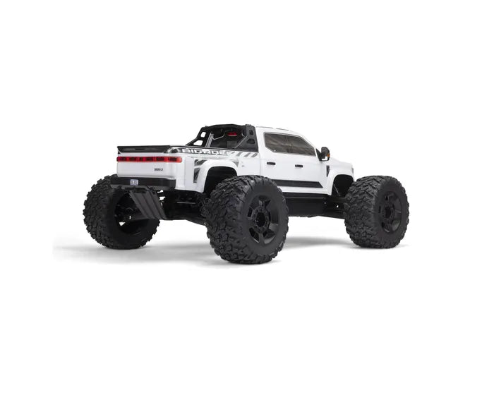 Arrma Big Rock 6S 4WD BLX 1/7 Monster Truck RTR, White, ARA7612T3