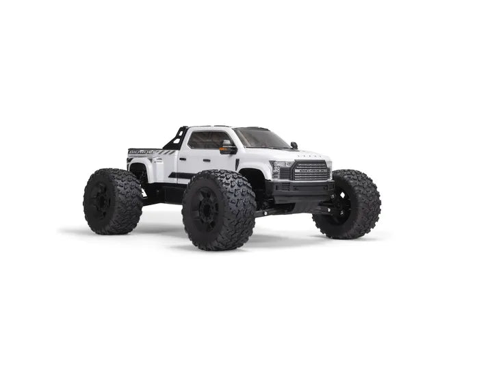 Arrma Big Rock 6S 4WD BLX 1/7 Monster Truck RTR, White, ARA7612T3