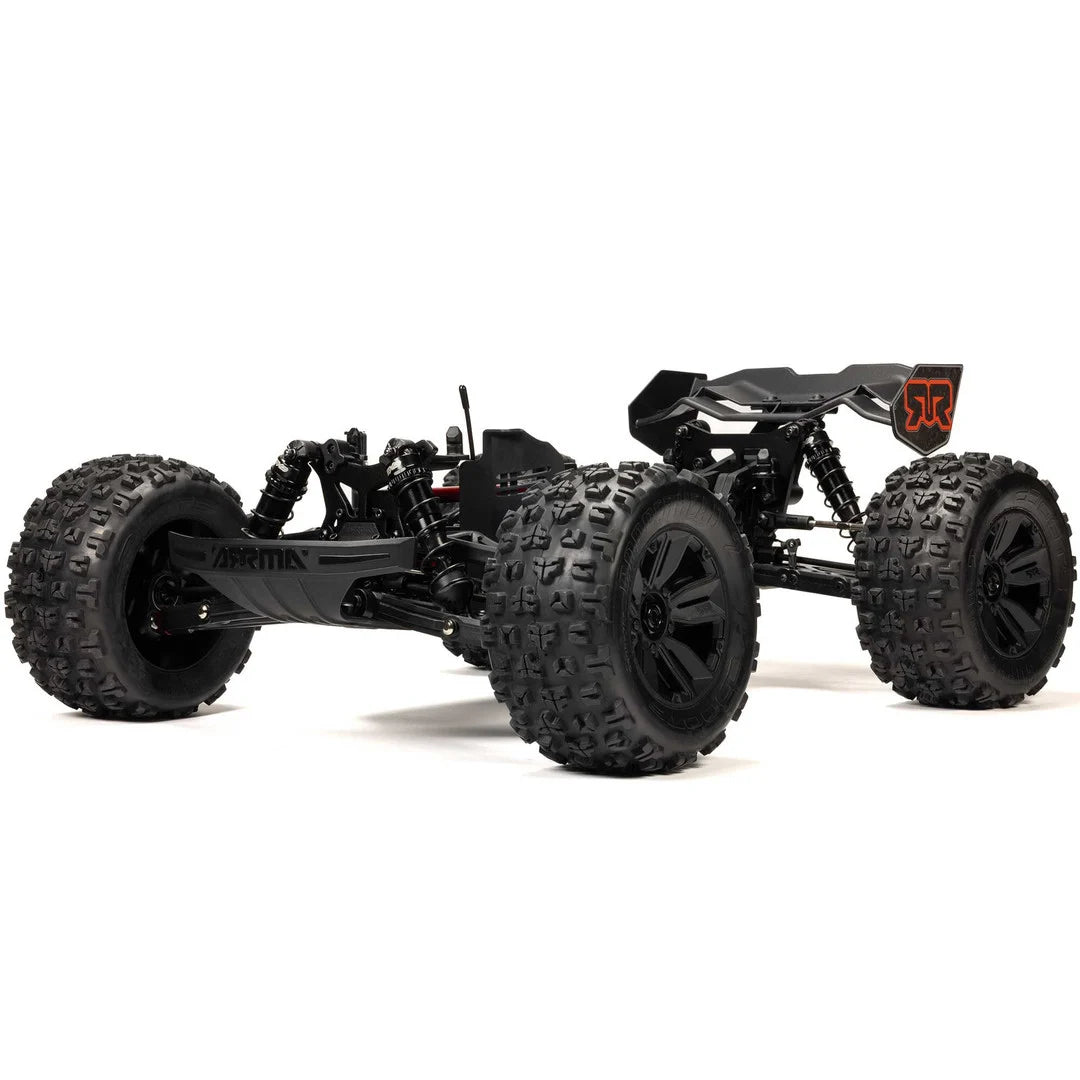 Arrma Kraton 6S BLX 4X4 1/8 Speed Monster Truck, RTR, Orange/Blue ARA8608V6T1