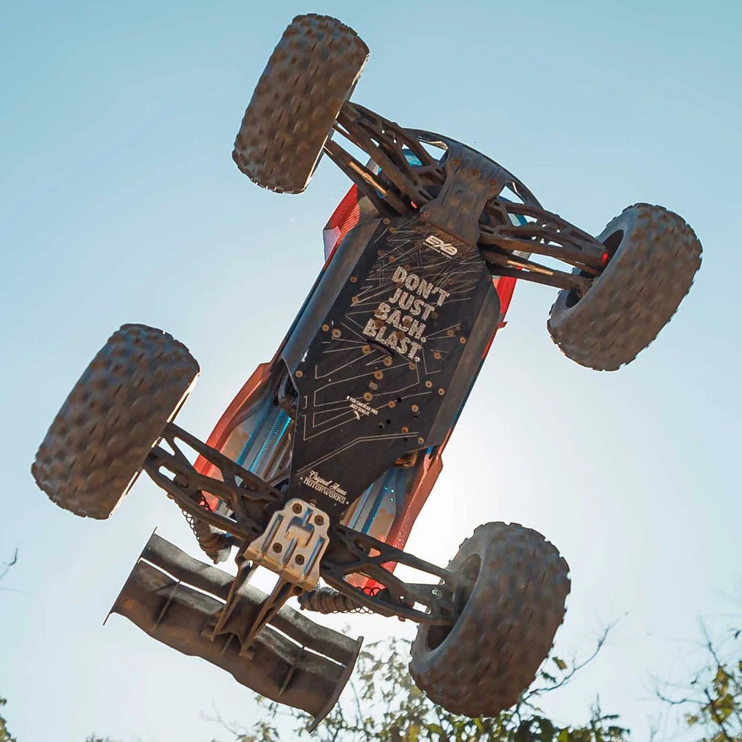 Arrma Kraton 6S BLX 4X4 1/8 Speed Monster Truck, RTR, Orange/Blue ARA8608V6T1