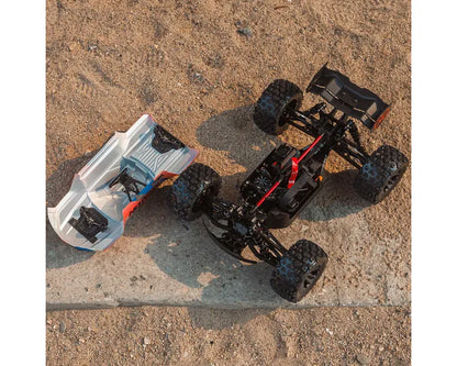 Arrma Kraton 6S BLX 4X4 1/8 Speed Monster Truck, RTR, Orange/Blue, ARA8608V6T1