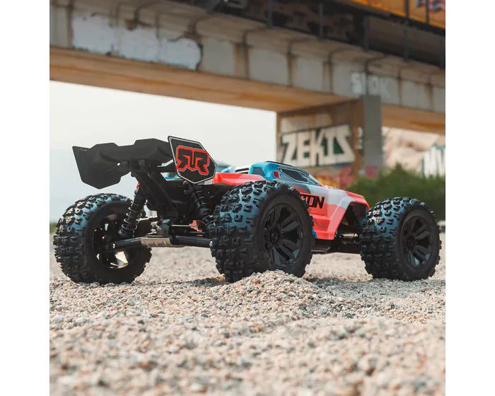 Arrma Kraton 6S BLX 4X4 1/8 Speed Monster Truck, RTR, Orange/Blue, ARA8608V6T1