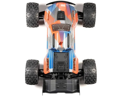 Arrma Kraton 6S BLX 4X4 1/8 Speed Monster Truck, RTR, Orange/Blue, ARA8608V6T1