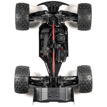 Arrma Kraton 6S BLX 4X4 1/8 Speed Monster Truck, RTR, Orange/Blue ARA8608V6T1