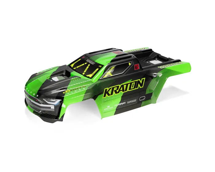 Arrma Kraton 6S BLX 4X4 1/8 Speed Monster Truck, RTR, Green/Black, ARA8608V6T3