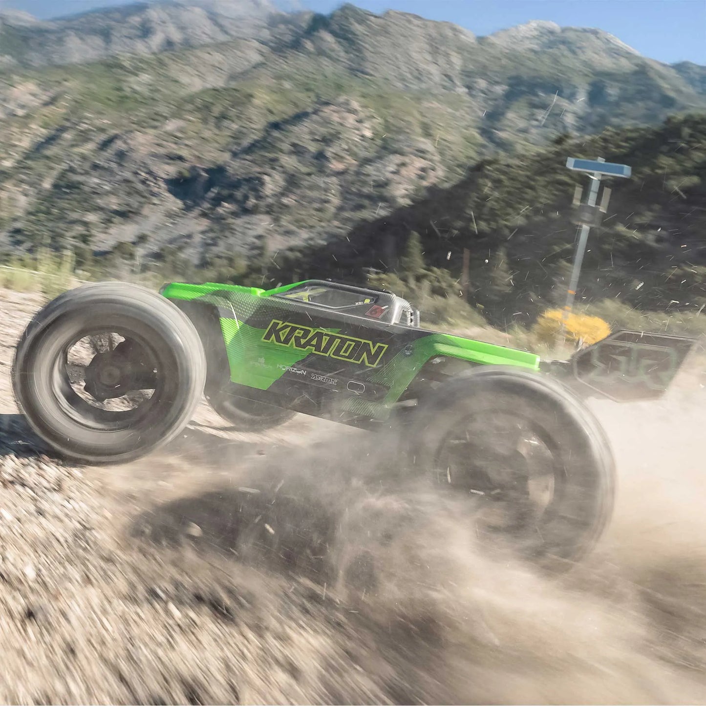 Arrma Kraton 6S BLX 4X4 1/8 Speed Monster Truck, RTR, Green/Black, ARA8608V6T3