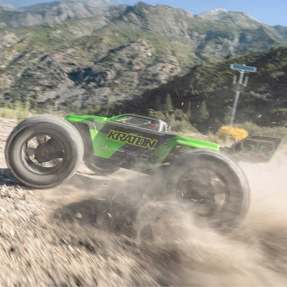 Arrma Kraton 6S BLX 4X4 1/8 Speed Monster Truck, RTR, Green/Black, ARA8608V6T3