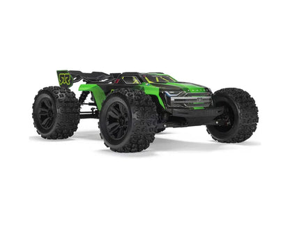 Arrma Kraton 6S BLX 4X4 1/8 Speed Monster Truck, RTR, Green/Black, ARA8608V6T3