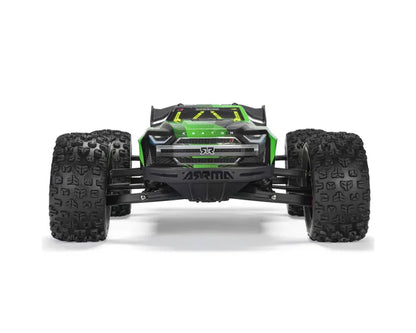 Arrma Kraton 6S BLX 4X4 1/8 Speed Monster Truck, RTR, Green/Black, ARA8608V6T3