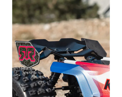 Arrma Kraton 6S BLX 4X4 1/8 Speed Monster Truck, RTR, Blue/Red, ARA8608V6T4