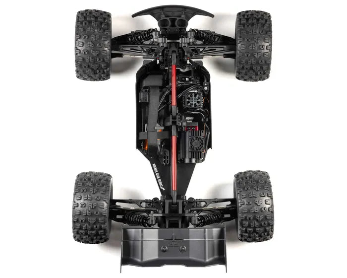 Arrma Kraton 6S BLX 4X4 1/8 Speed Monster Truck, RTR, Blue/Red, ARA8608V6T4