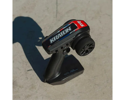 Arrma Kraton 6S BLX 4X4 1/8 Speed Monster Truck, RTR, Blue/Red, ARA8608V6T4