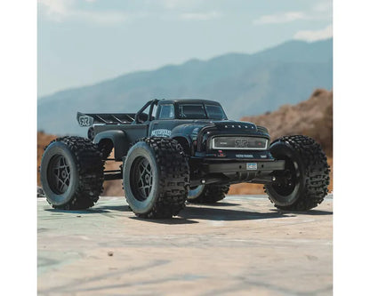 Arrma Notorious 6S BLX 4X4 1/8 Stunt Truck, RTR, Black, ARA8611V6T1