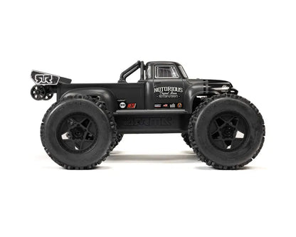 Arrma Notorious 6S BLX 4X4 1/8 Stunt Truck, RTR, Black, ARA8611V6T1