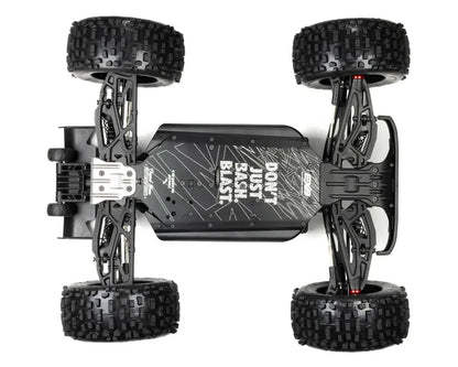 Arrma Notorious 6S BLX 4X4 1/8 Stunt Truck, RTR, Black, ARA8611V6T1