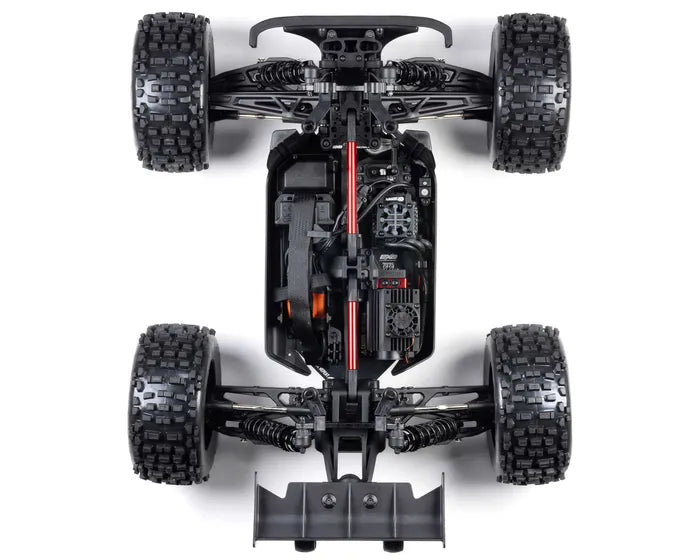 Arrma Notorious 6S BLX 4X4 1/8 Stunt Truck, RTR, Black, ARA8611V6T1