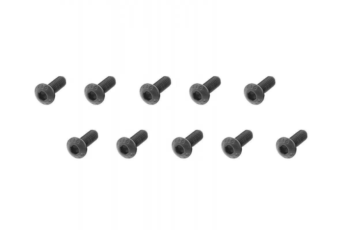 ARRMA AR721308 3x8mm Fine Thread Button Head Screws 10Pcs 7213085