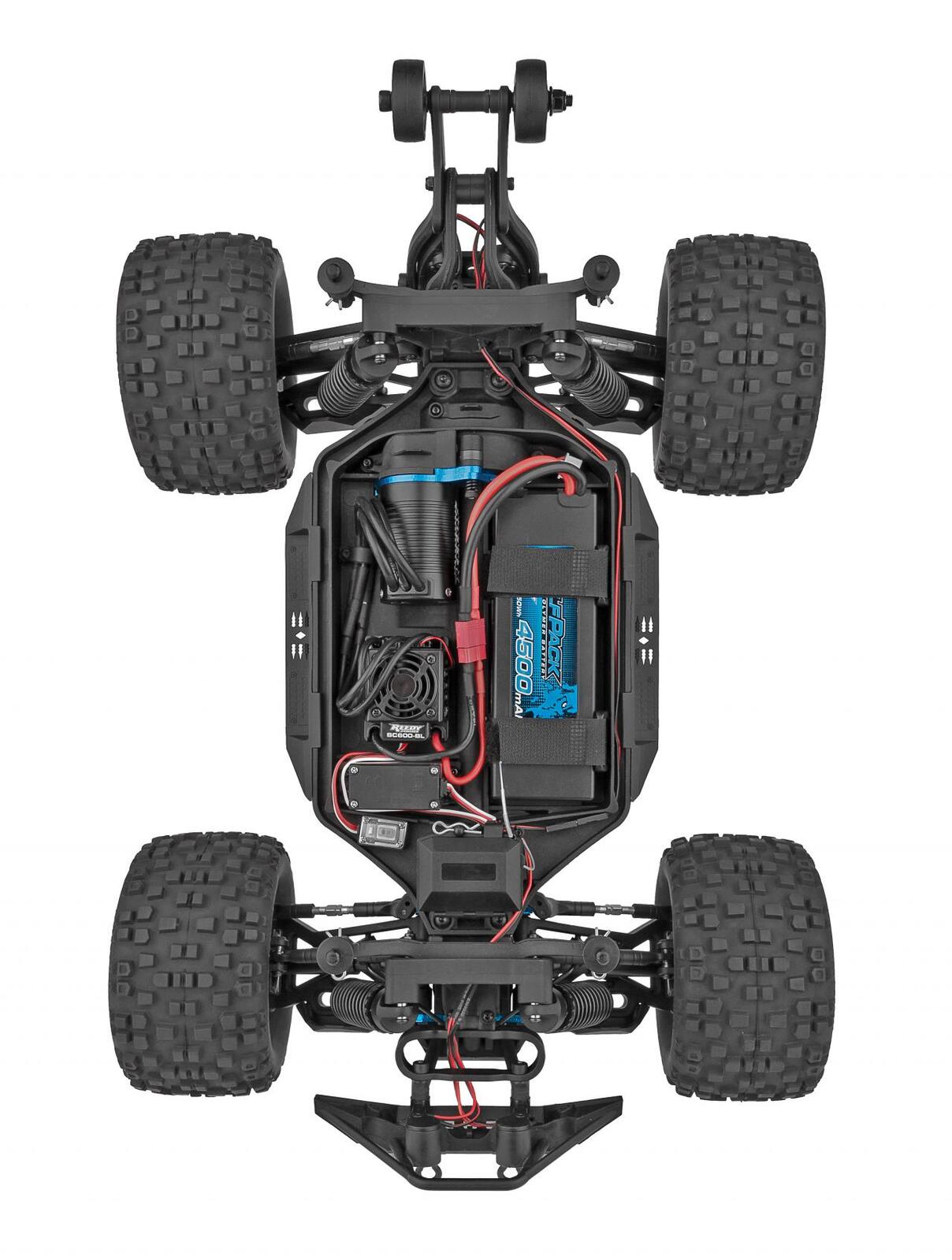 RIVAL MT10 Brushless RTR V2, red (Requires battery & charger)