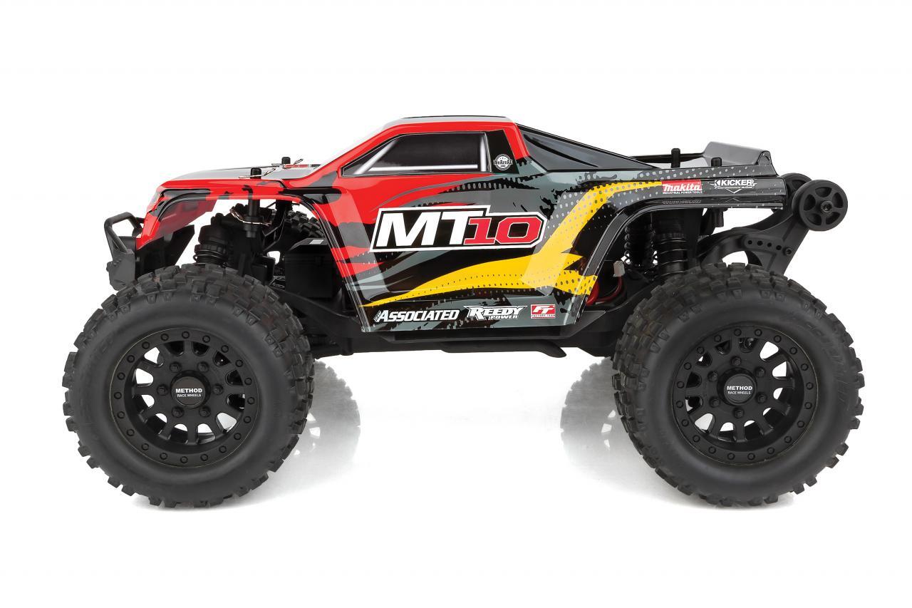 RIVAL MT10 Brushless RTR V2, red (Requires battery & charger)