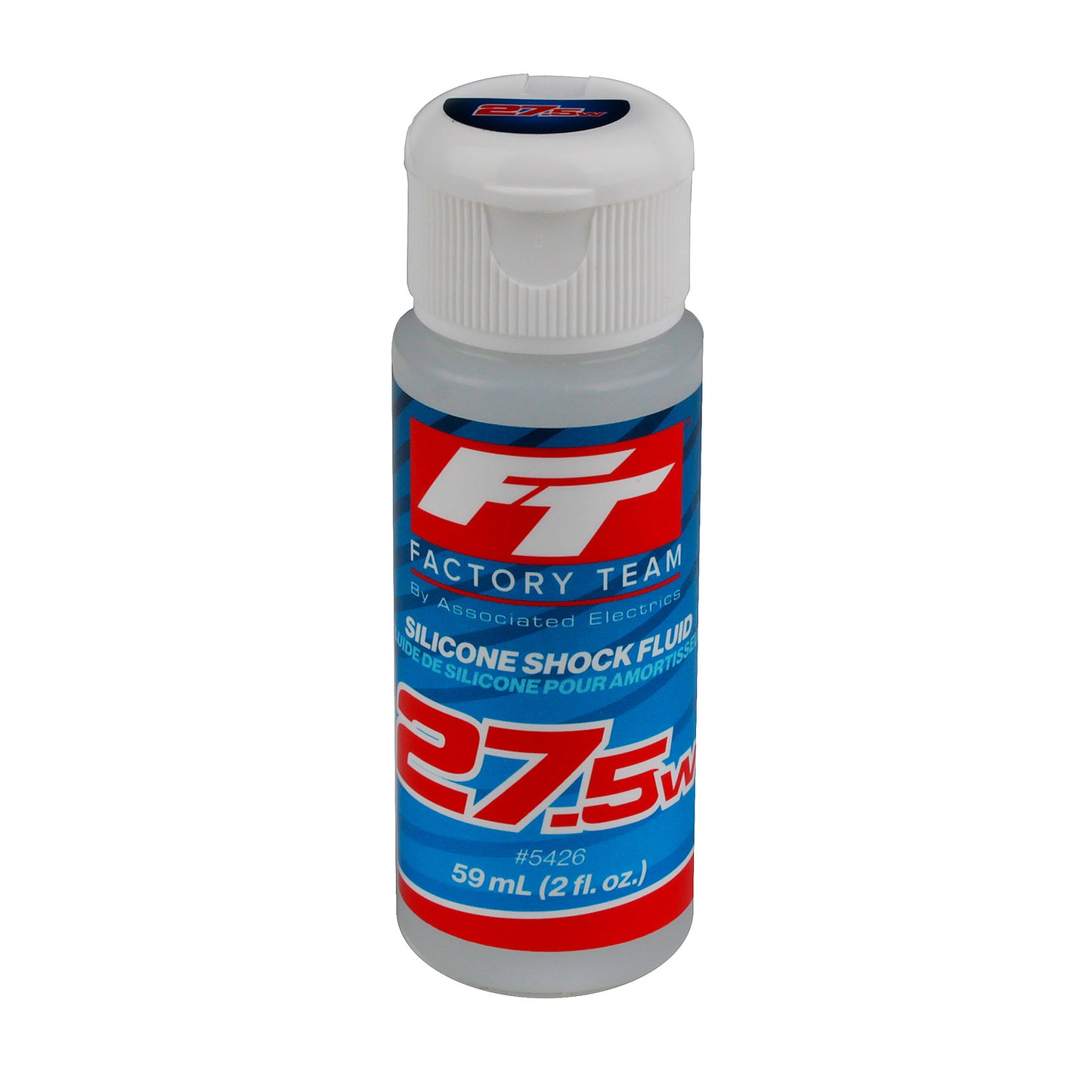 FT Silicone Shock Fluid 27.5wt (313 cSt), 2oz.