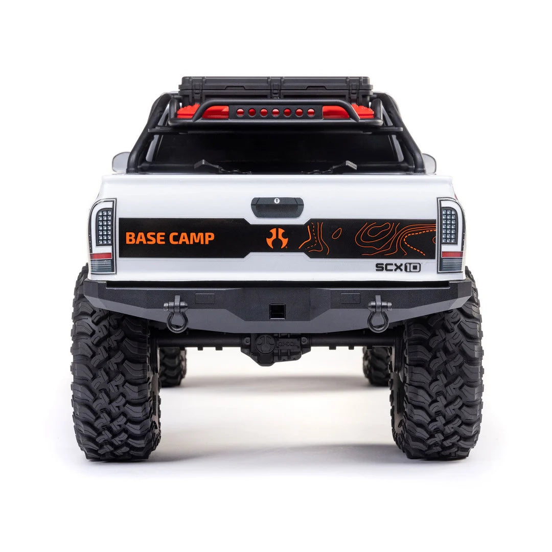 Axial SCX10 III Base Camp V2 1/10 Rock Crawler RTR, White