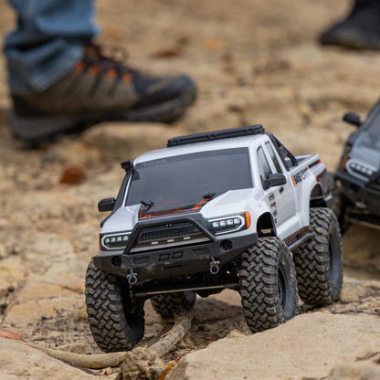 Axial SCX10 III Base Camp V2 1/10 Rock Crawler RTR, White