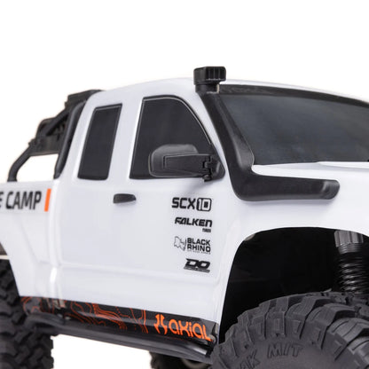 Axial SCX10 III Base Camp V2 1/10 Rock Crawler RTR, White