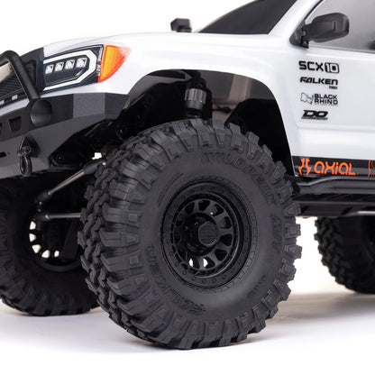 Axial SCX10 III Base Camp V2 1/10 Rock Crawler RTR, White