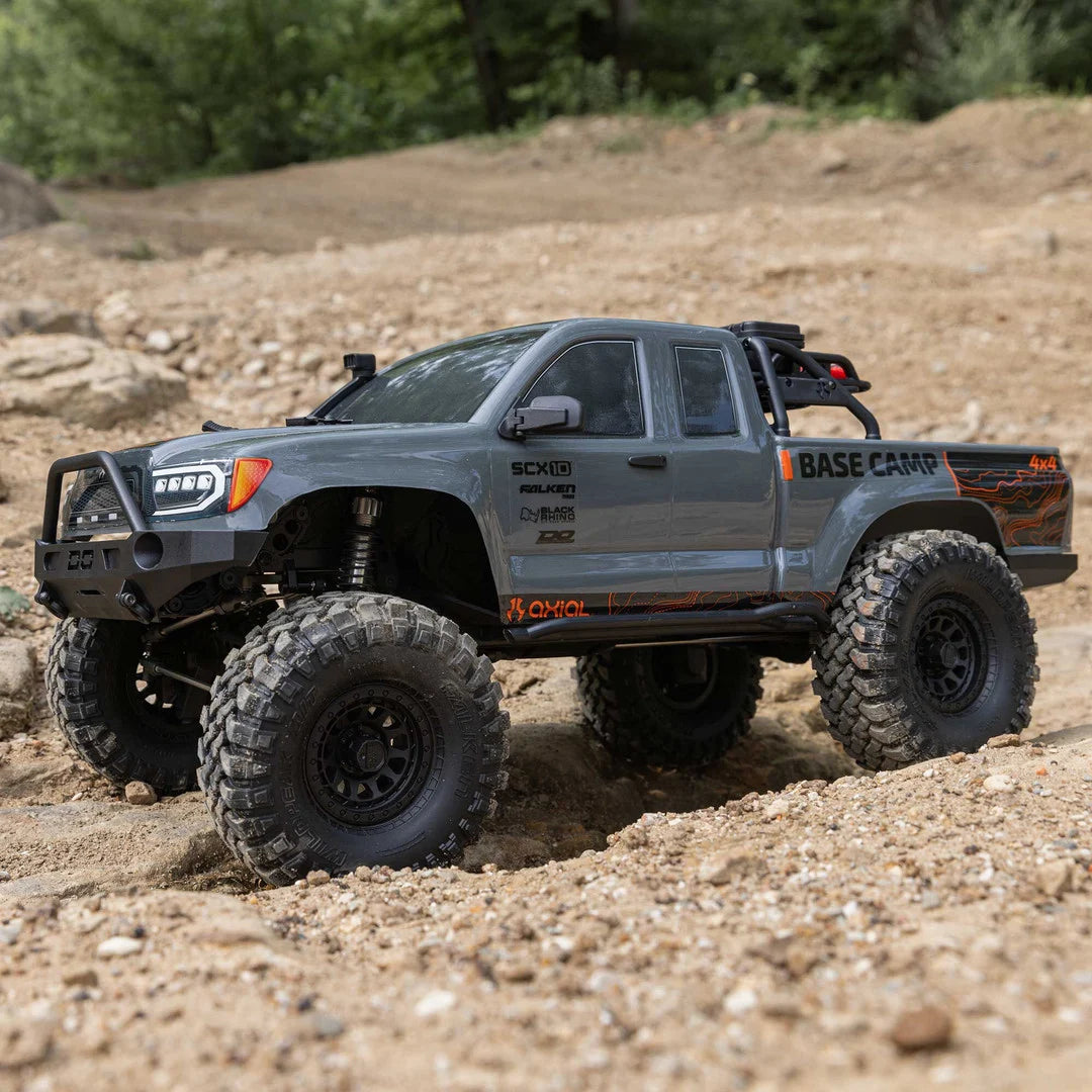 Axial SCX10 III Base Camp V2 1/10 Rock Crawler RTR, Gray