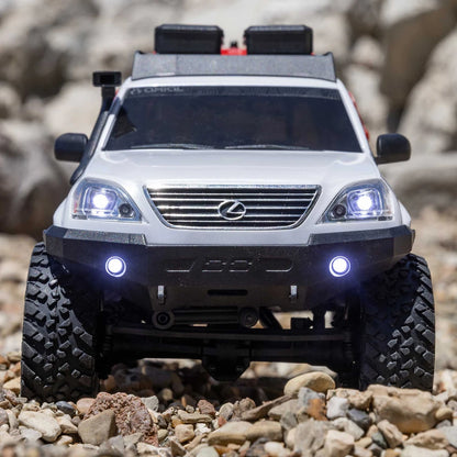 Axial Lexus GX470 SCX24 4WD RTR Crawler, White