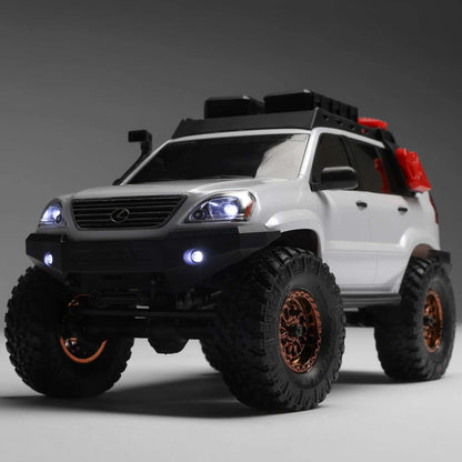 Axial Lexus GX470 SCX24 4WD RTR Crawler, White