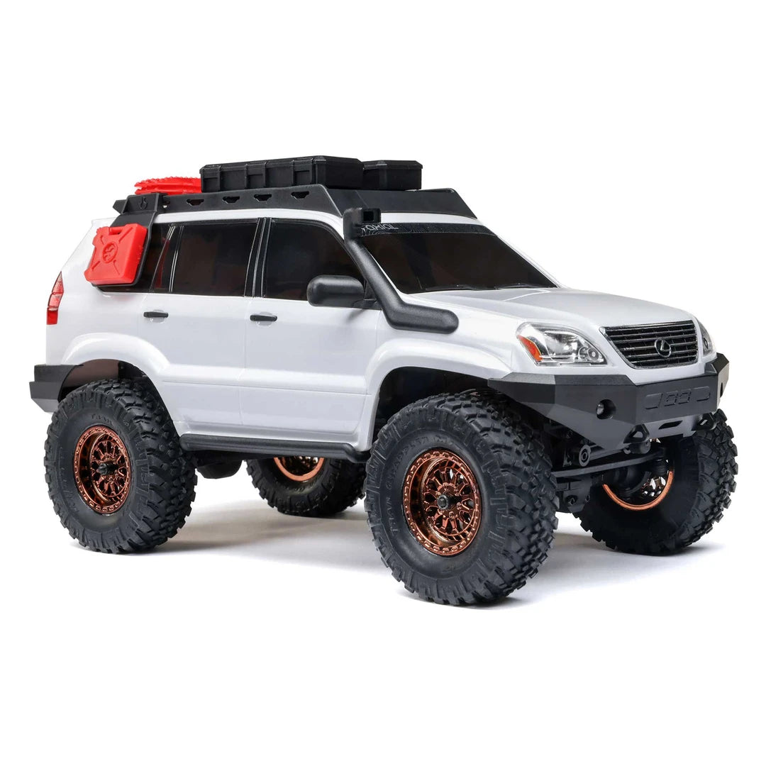 Axial Lexus GX470 SCX24 4WD RTR Crawler, White