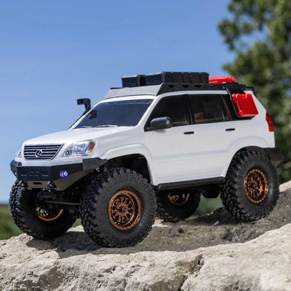 Axial Lexus GX470 SCX24 4WD RTR Crawler, White
