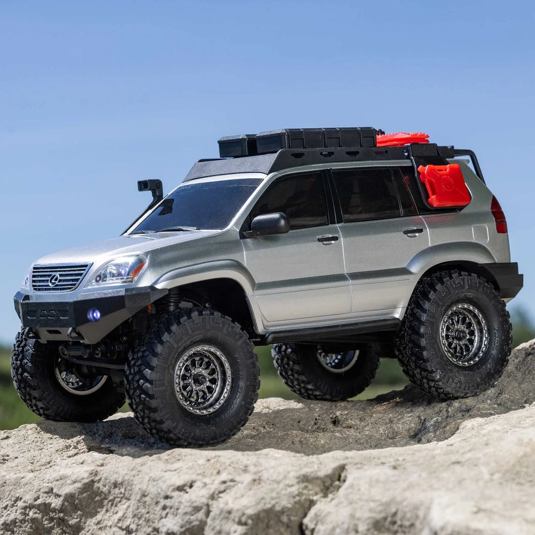 Axial Lexus GX470 SCX24 4WD RTR Crawler, Silver
