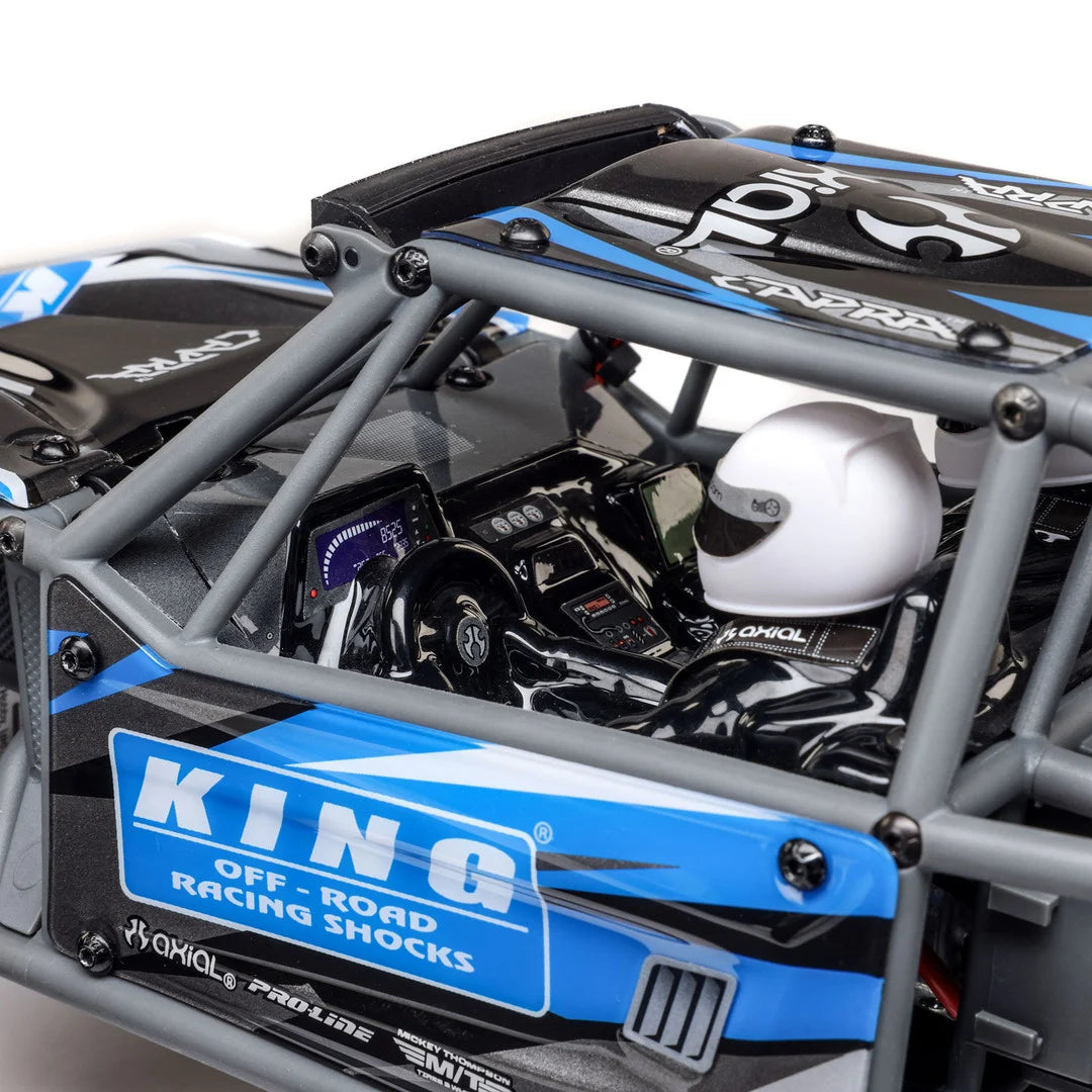 Axial UTB18 Capra 1/18 4WS Rock Crawler, RTR, Blue, AXI-1750T1