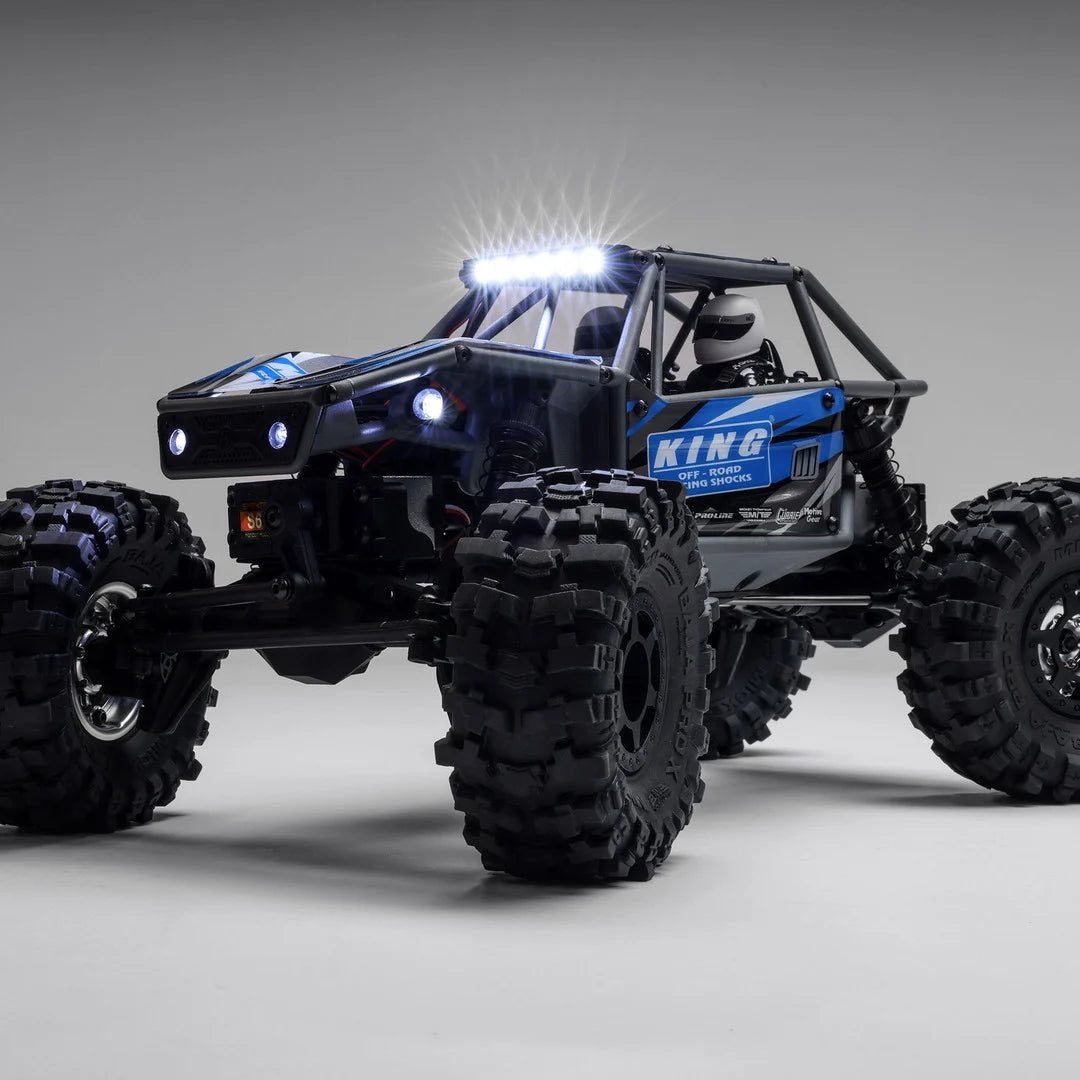 Axial UTB18 Capra 1/18 4WS Rock Crawler, RTR, Blue, AXI-1750T1