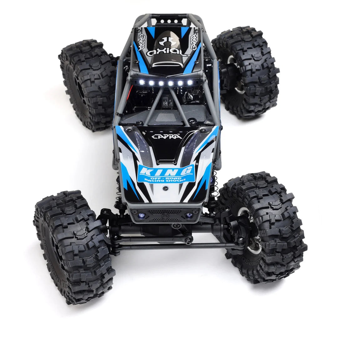 Axial UTB18 Capra 1/18 4WS Rock Crawler, RTR, Blue, AXI-1750T1