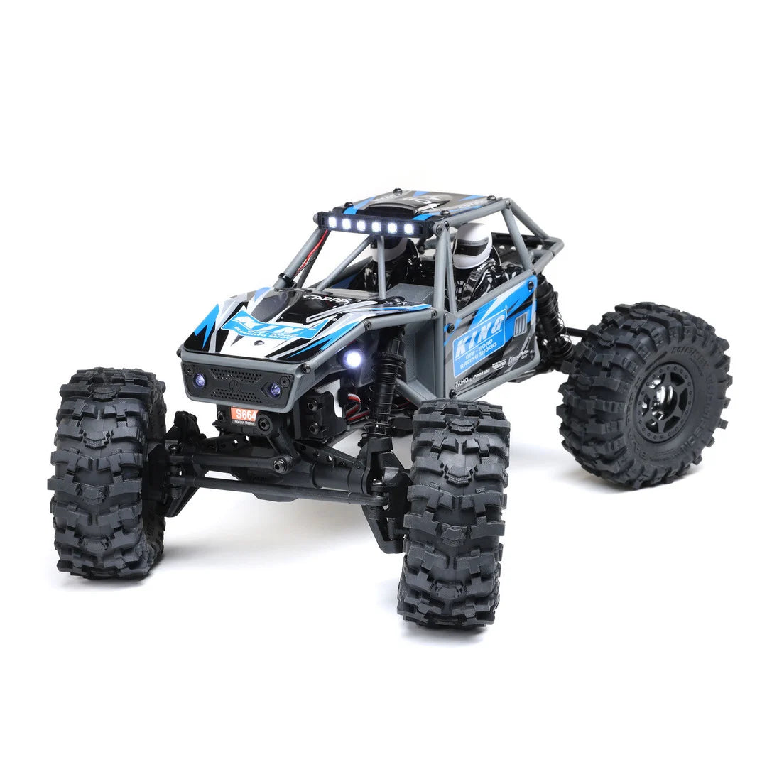 Axial UTB18 Capra 1/18 4WS Rock Crawler, RTR, Blue, AXI-1750T1