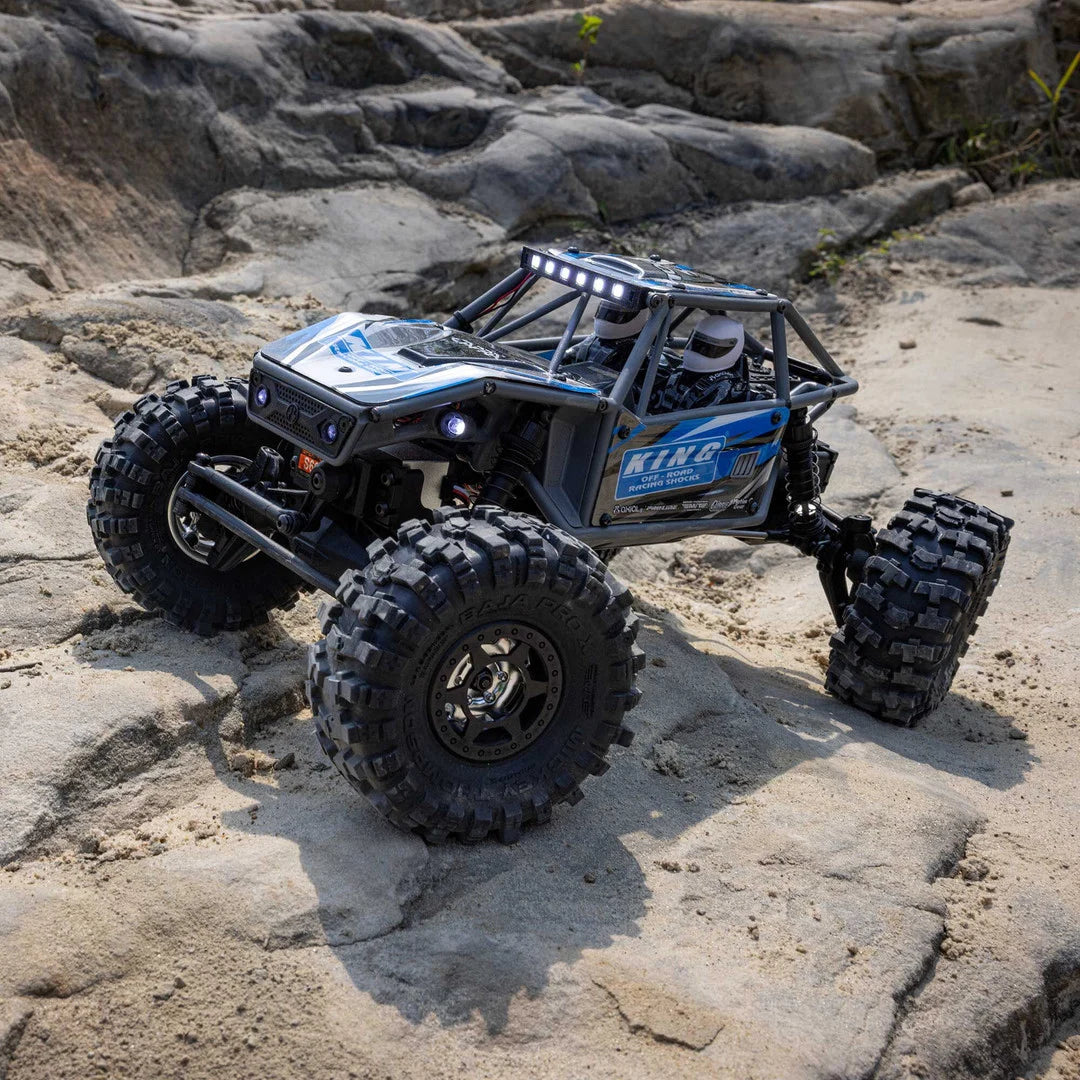Axial UTB18 Capra 1/18 4WS Rock Crawler, RTR, Blue, AXI-1750T1