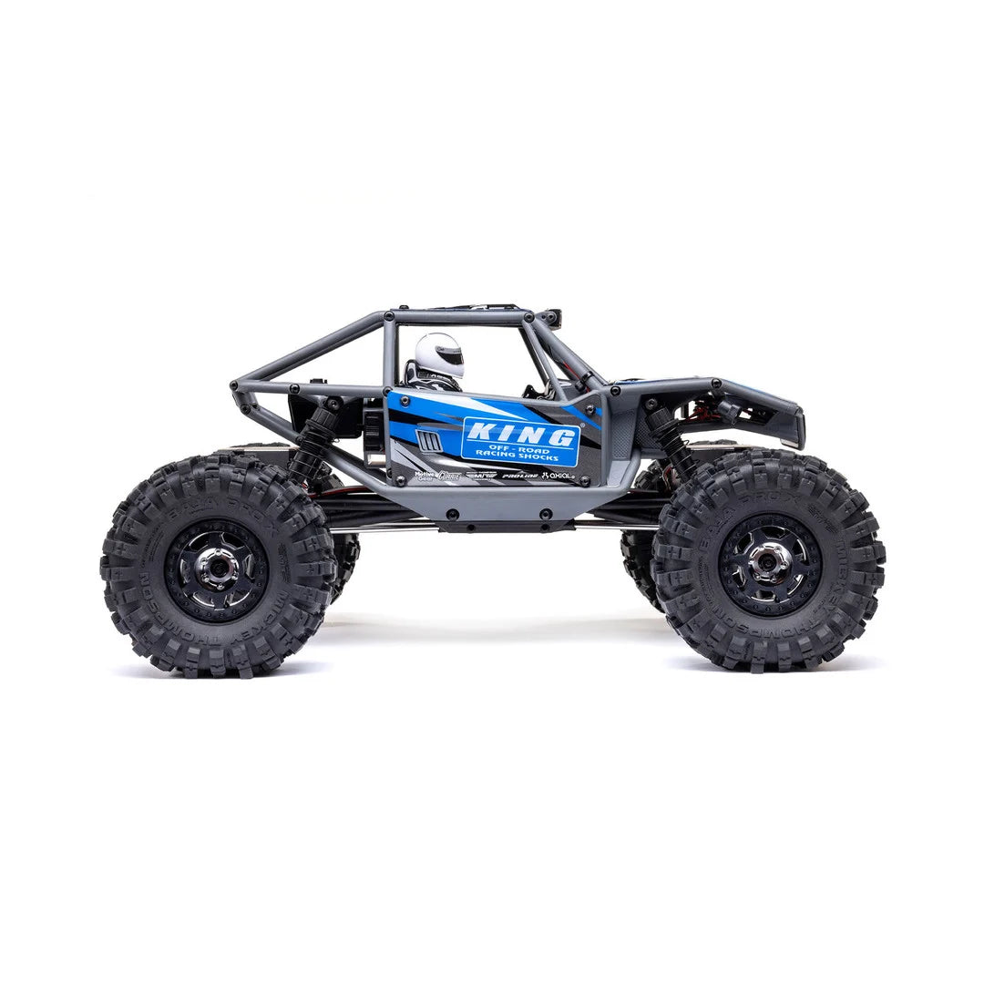 Axial UTB18 Capra 1/18 4WS Rock Crawler, RTR, Blue, AXI-1750T1